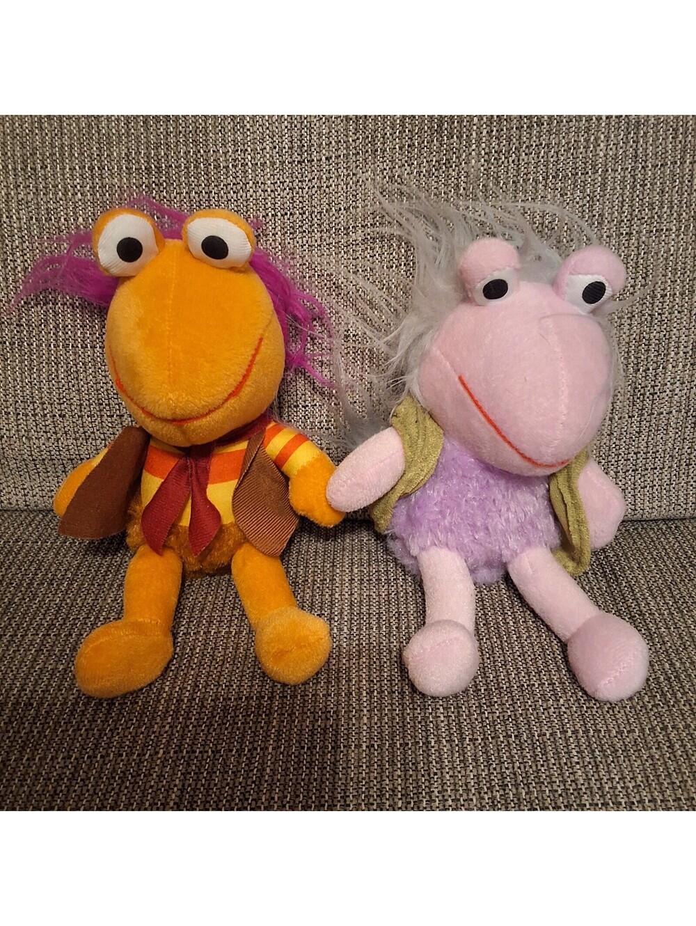 Vintage Fraggle Rock Plush Dolls